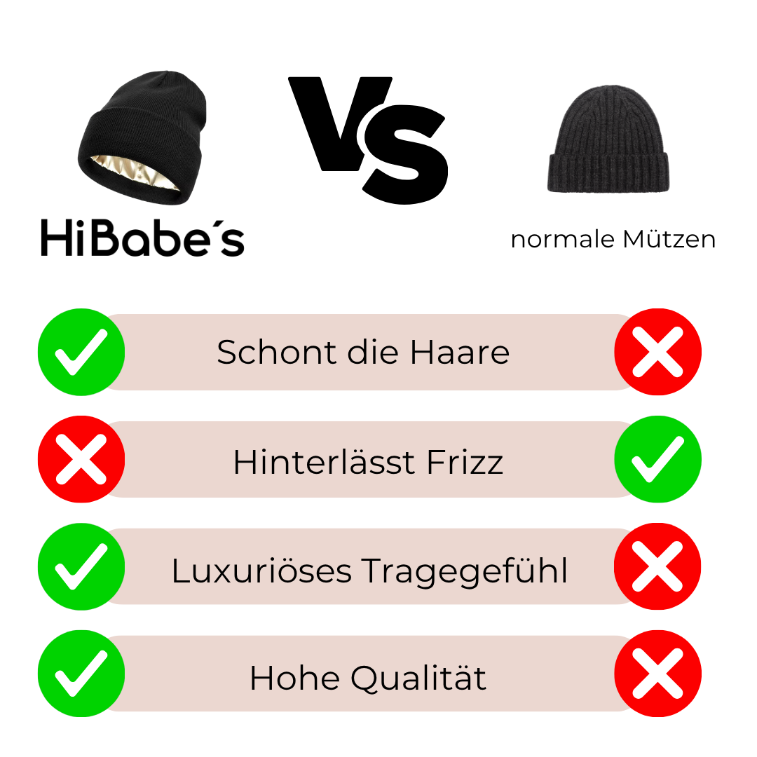 HiBabe's Seiden Mütze